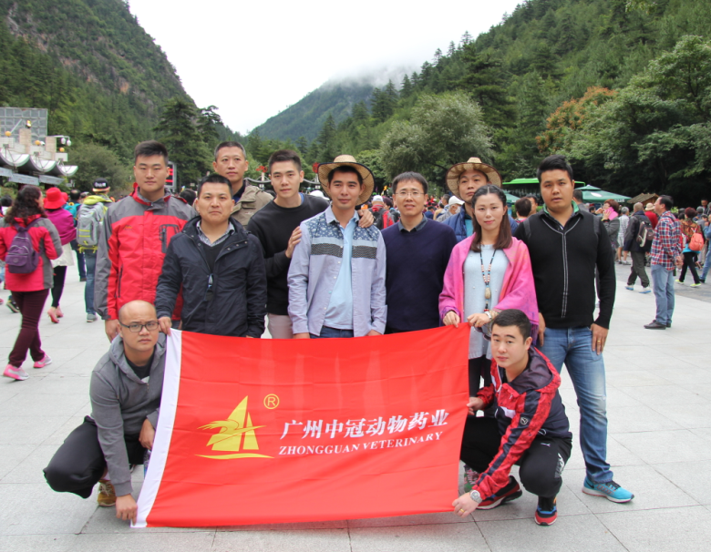 舞臺(tái)盡顯色彩，中冠譜寫精彩未來  廣州中冠組織了廣東地區(qū)業(yè)務(wù)精英參加了童話世界九寨溝、神奇草原之旅。